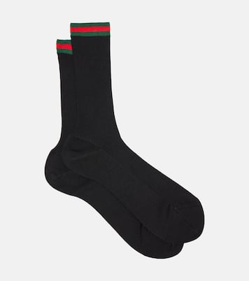 Socken Web Stripe aus Baumwolle | Gucci
