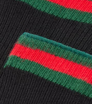 Socken Web Stripe aus Baumwolle | Gucci