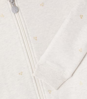 Talent printed cotton hoodie | Bonpoint