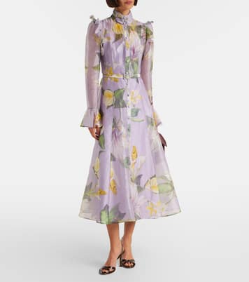 Katrina linen-blend shirt dress | Leo Lin
