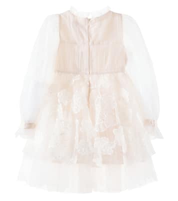 Embroidered tulle dress | Petite Amalie  