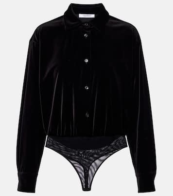 Body aus Baumwollsamt | Max Mara