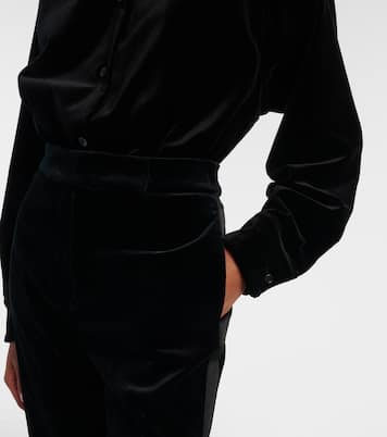 Body aus Baumwollsamt | Max Mara