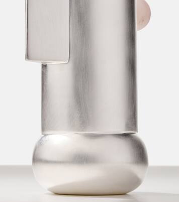 Embellished silver-plated pitcher | Natalia Criado