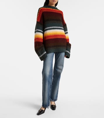 Yanis striped cashmere sweater | Khaite