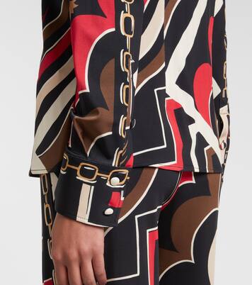 Istrice satin jersey shirt | Pucci