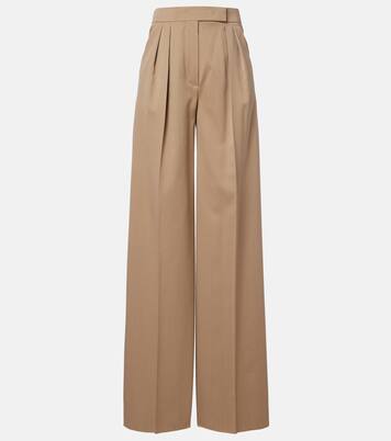 Quorum virgin wool wide-leg pants | Max Mara