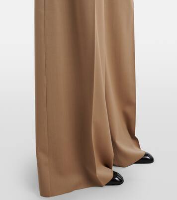 Quorum virgin wool wide-leg pants | Max Mara
