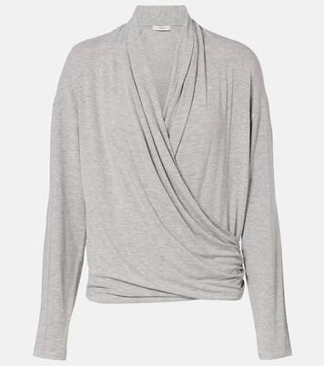 Draped jersey top | Vince