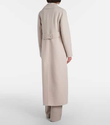 Custodi double-breasted virgin wool coat | 'S Max Mara
