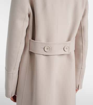 Custodi double-breasted virgin wool coat | 'S Max Mara