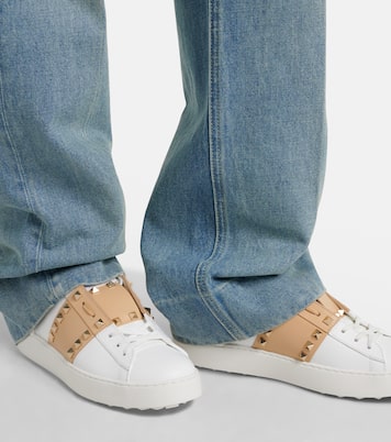 Rockstud leather sneakers | Valentino Garavani