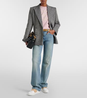 Rockstud leather sneakers | Valentino Garavani