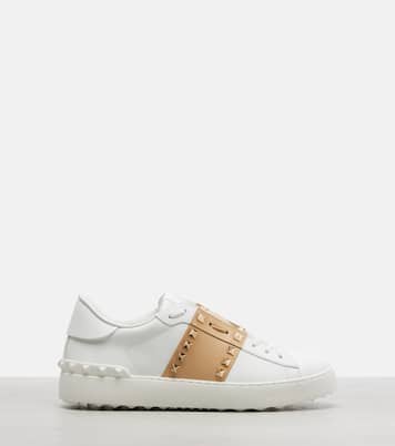 Rockstud leather sneakers | Valentino Garavani
