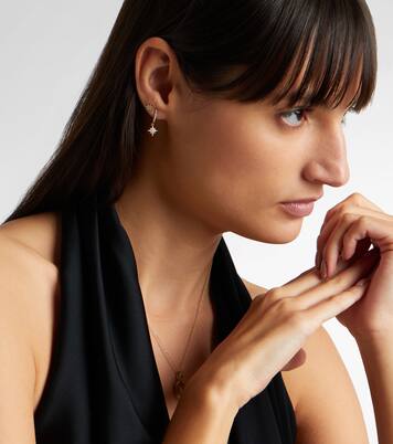 Ohrringe Northern Star aus 14kt Gelbgold mit Diamanten | Stone and Strand