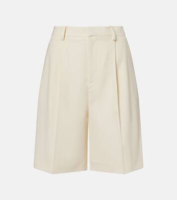 Bermuda-Shorts Minetta aus Woll-Gabardine | Ralph Lauren Collection