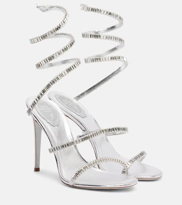 Sandalias Cleo Spark de piel adornadas | Rene Caovilla