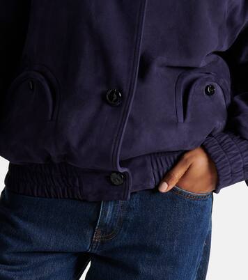 Viva Charlie suede bomber jacket | Blazé Milano