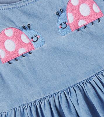 Baby Bug cotton chambray dress | Stella McCartney Kids