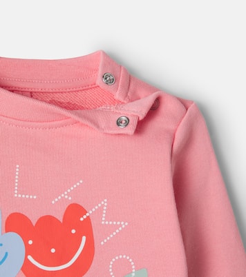 Baby Bedrucktes Sweatshirt aus Baumwoll-Jersey | Stella McCartney Kids