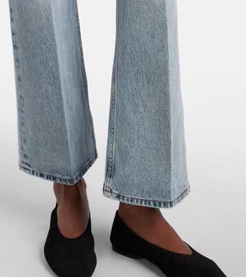 Kick cropped flared jeans | Toteme