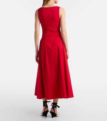 Midikleid Gwen aus Baumwollpopeline | Staud