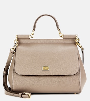 Borsa Sicily Medium in pelle | Dolce&Gabbana