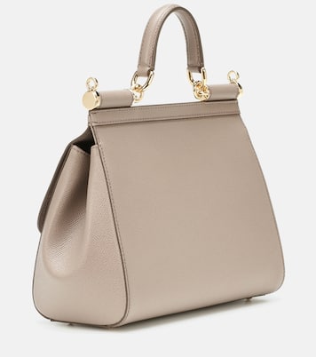 Borsa Sicily Medium in pelle | Dolce&Gabbana