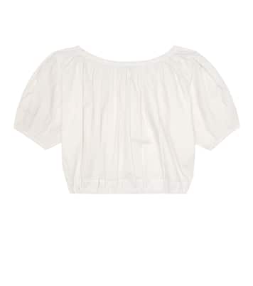 Bluse Queens Park aus Baumwolle | Caramel