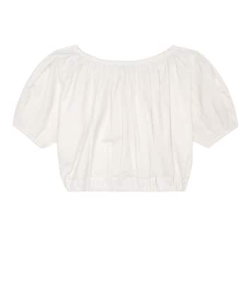 Bluse Queens Park aus Baumwolle | Caramel