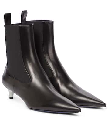 Ankle Boots aus Leder | Jil Sander