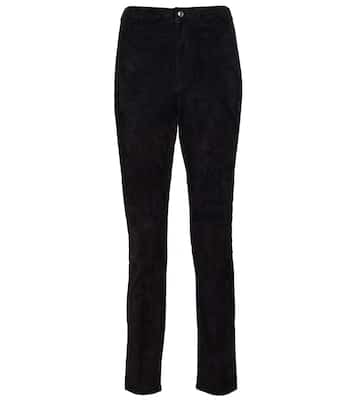 Ajuliko high-rise suede pants | Isabel Marant