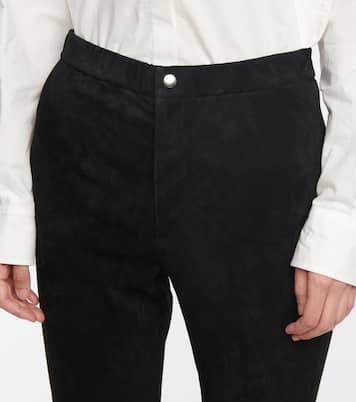 Ajuliko high-rise suede pants | Isabel Marant