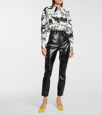 Jean skinny en coton enduit | Dolce&Gabbana