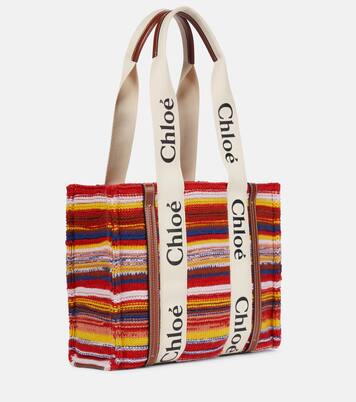 Shopper Woody Small a righe | Chloé