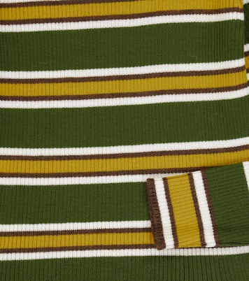 Striped wool turtleneck sweater | Fendi Kids