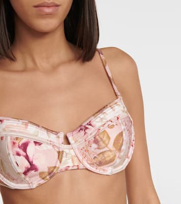 Bikini-Oberteil Rosa | Zimmermann