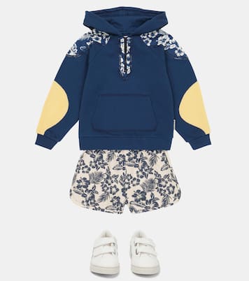 Sudadera de algodón con ribetes florales | The New Society