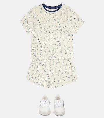 Francis printed toweling shorts | The New Society