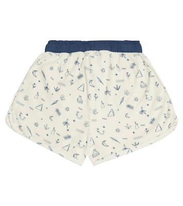 Francis printed toweling shorts | The New Society