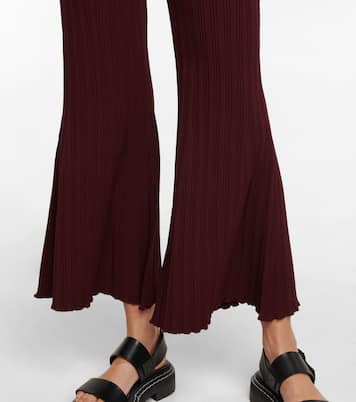 White Label Hose aus Rippstrick | Proenza Schouler