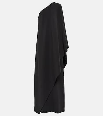 Sparrow one-shoulder silk cady gown | The Row