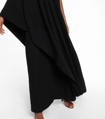 Sparrow one-shoulder silk cady gown | The Row