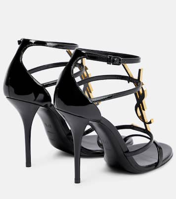 Sandali Cassandra 100 in pelle | Saint Laurent