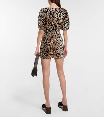 Bedrucktes Minikleid | Ganni