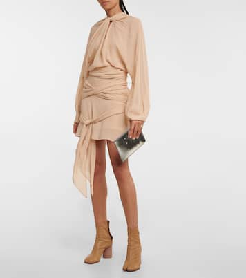 Miniabito in chiffon di seta | Maison Margiela
