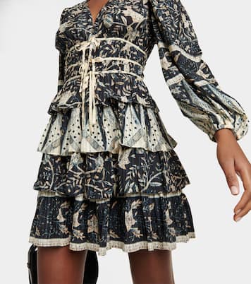 Nina printed cotton-blend minidress | Ulla Johnson