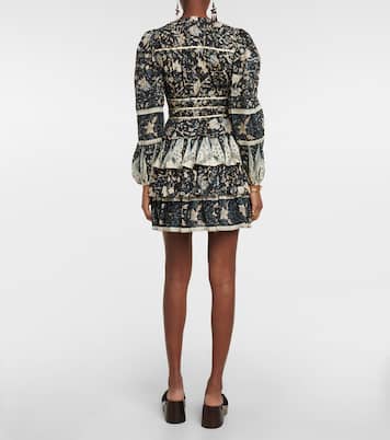 Nina printed cotton-blend minidress | Ulla Johnson