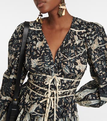Nina printed cotton-blend minidress | Ulla Johnson