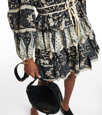 Nina printed cotton-blend minidress | Ulla Johnson